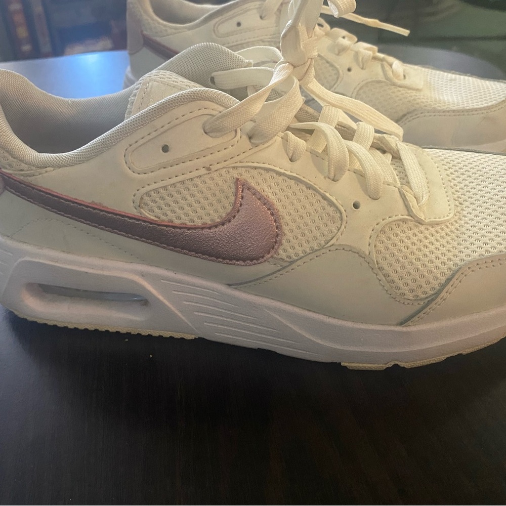 Nike Air Women's Salt and Pink with white soles Sneakers - Picture 2 of 4